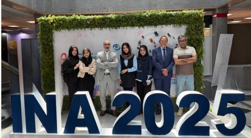 ماورانگر در کنگره نورولوژی